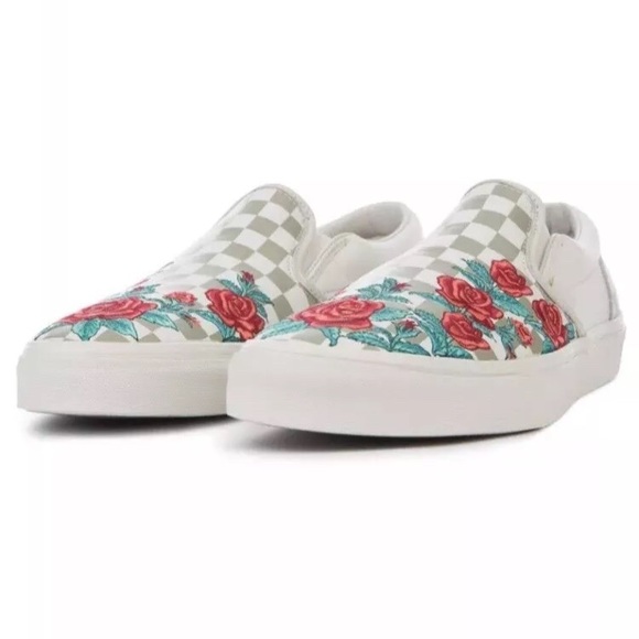 Slip On Dx Rose Embroidery Online Sale 